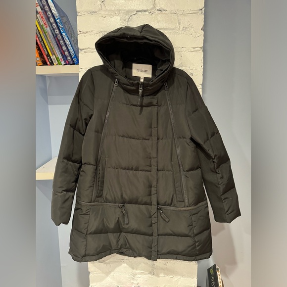 Derek Lam 10 Crosby Ladies'‎ Down Hooded Jacket Black